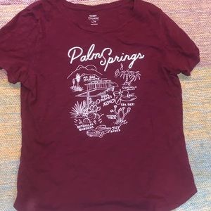 Burgandy Women’s Summer Tee